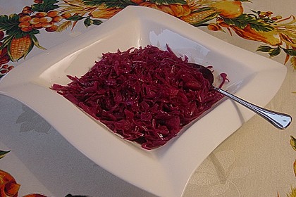 Karamellisierter Apfelrotkohl 7
