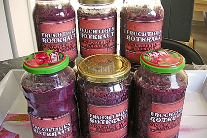 Karamellisierter Apfelrotkohl 15