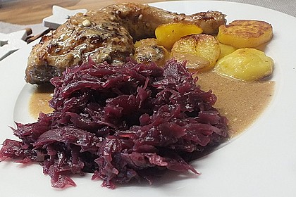 Karamellisierter Apfelrotkohl 6