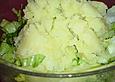Oliven - Kartoffelstampf mit Endiviensalat