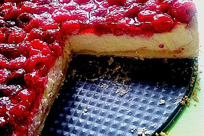 Himbeerkuchen Mit Wei Er Schokolade Von Berlinfan Chefkoch De