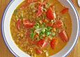 Linsen - Kokos - Suppe mit Chili