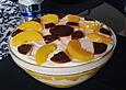 Pfirsich - Mascarpone - Schichtcreme