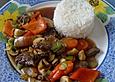 Chop Suey mit dunkler So&szlig;e