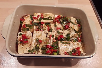 Marinierter Tofu 3
