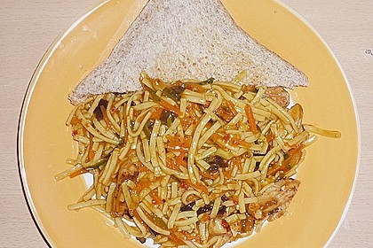 Nudelsalat  Asia Style