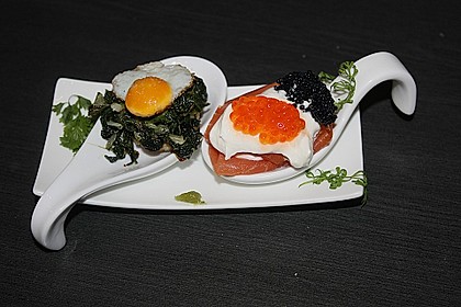 Lachs mit Meerrettichcreme und Garnitur 2