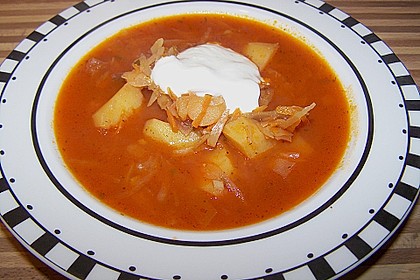 Ukrainischer Borschtsch
