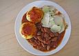Ungarisches Gulasch mit frischer Paprika und Tomaten