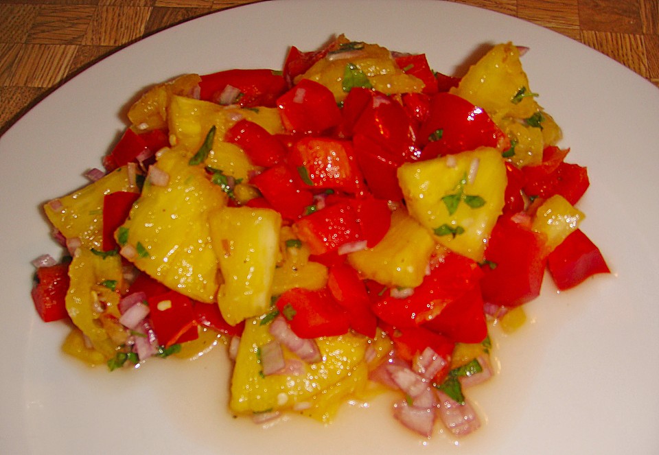 Ananas - Salat (Rezept mit Bild) von Jacktel | Chefkoch.de