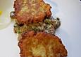 Kartoffelpuffer auf Cremechampignons