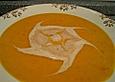 K&uuml;rbissuppe mit Zimtcreme