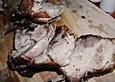 Schulterbraten mit Knochen und Schwarte in Biersauce