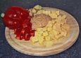 K&auml;se - Paprika - Salat