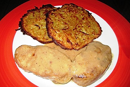 Geschnetzeltes in Calvados - Rahm