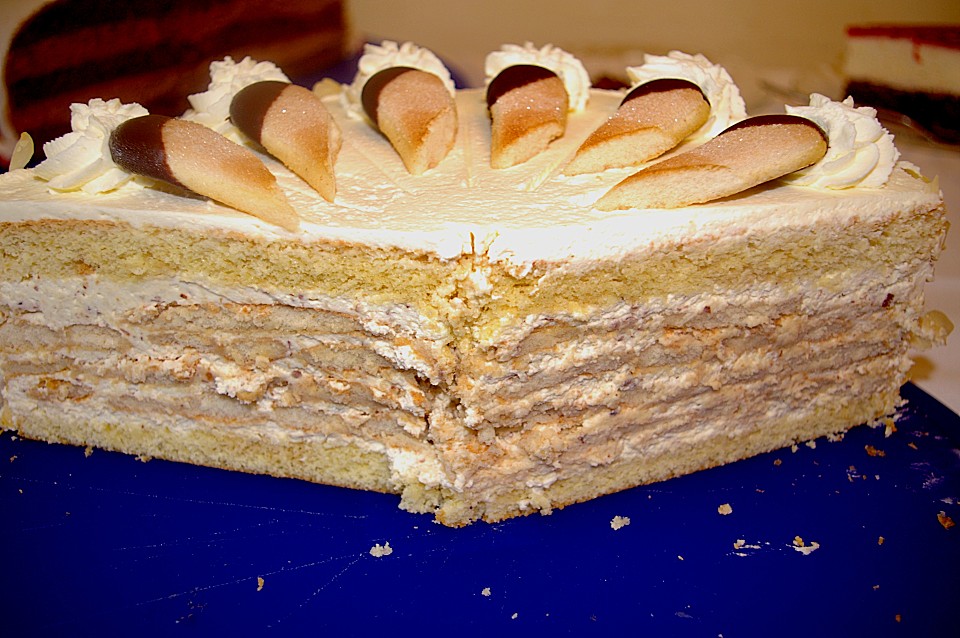Malakoff - Torte (Rezept mit Bild) von julisan | Chefkoch.de