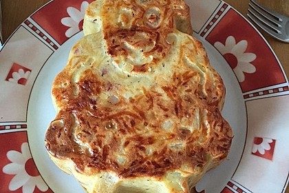 Zwiebelkuchen ohne Boden - einfach und lecker 4