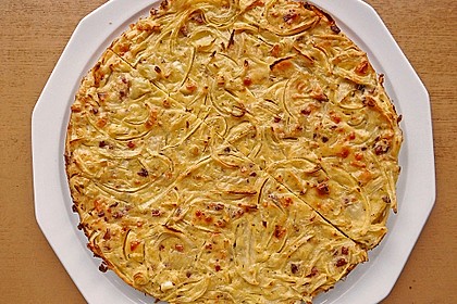 Zwiebelkuchen ohne Boden - einfach und lecker 3