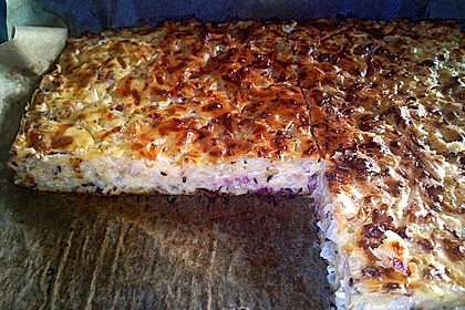 Zwiebelkuchen ohne Boden - einfach und lecker 14
