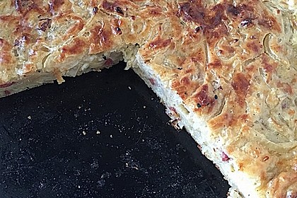 Zwiebelkuchen ohne Boden - einfach und lecker 12