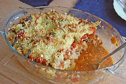 Mediterraner Kartoffel - Hackfleisch - Auflauf