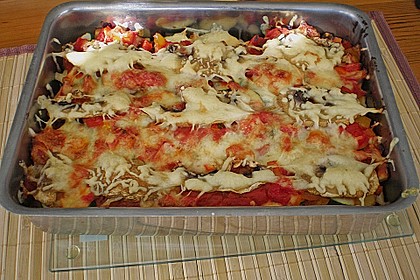 Mediterraner Kartoffel - Hackfleisch - Auflauf 1