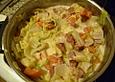 Chinakohlpfanne mit Kasseler