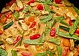 Farbenfrohes Putencurry