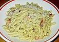 Penne in Pesto - Sahne - Sauce