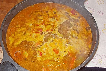 Ungarische Rinderpfanne an Bratkartoffeln 9
