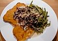 Schnitzel mit Steinpilzsahneso&szlig;e