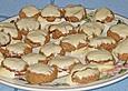Schokoladen - Nuss - Pl&auml;tzchen mit Guss