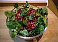 Feldsalat mit Granatapfel