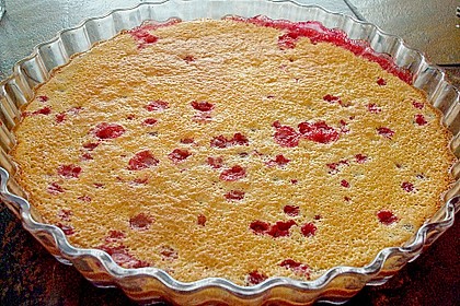 Clafoutis aux groseilles 3