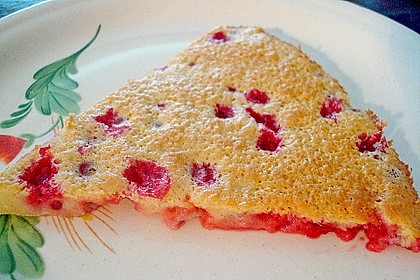 Clafoutis aux groseilles 4