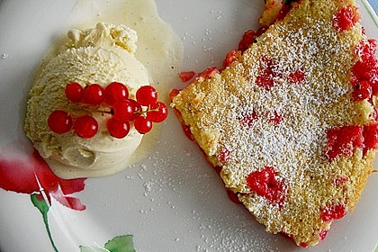 Clafoutis aux groseilles 5