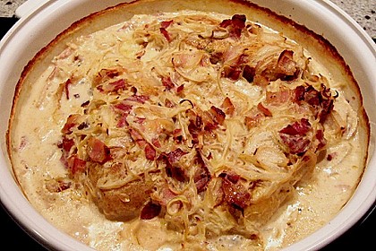 H&auml;hnchenbrustfilet mit Philadelphiasauce