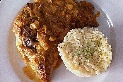 H&auml;hnchenbrustfilet mit Philadelphiasauce 8