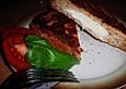 Frittiertes Mozzarellabrot