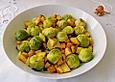 Kartoffel - Rosenkohl - Pfanne mit Speck