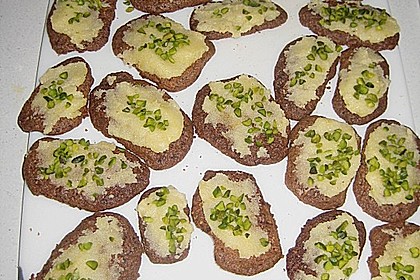 Kekse - ' Butterbrote mit Schnittlauch ' 4