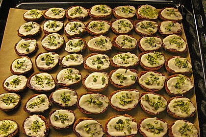 Kekse - ' Butterbrote mit Schnittlauch '
