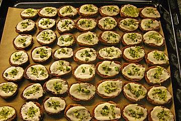 Kekse - ' Butterbrote mit Schnittlauch '