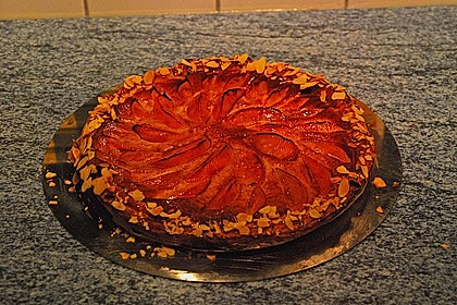 Apfelkuchen 'mit links'