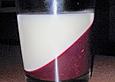 Panna cotta mit Himbeer - Gelee