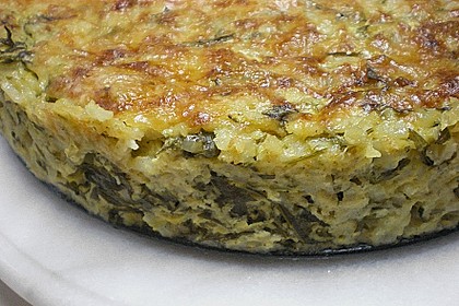 Zucchini - Rucola - Reis - Torte 1
