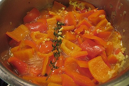 Paprika - Ingwer - Sauce