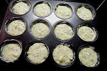 Spinat - Feta - Muffins 1