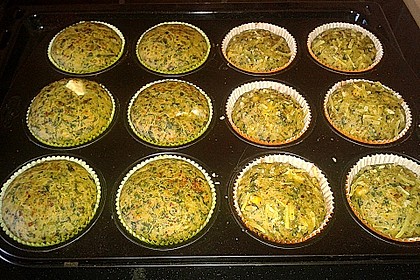 Spinat - Feta - Muffins 6