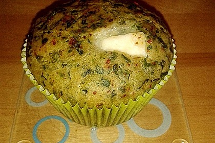Spinat - Feta - Muffins 7